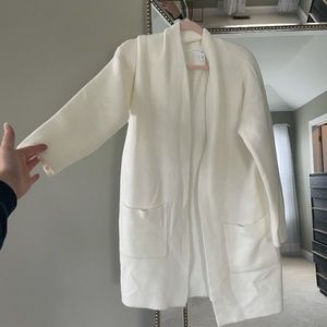 Cozy white cardigan